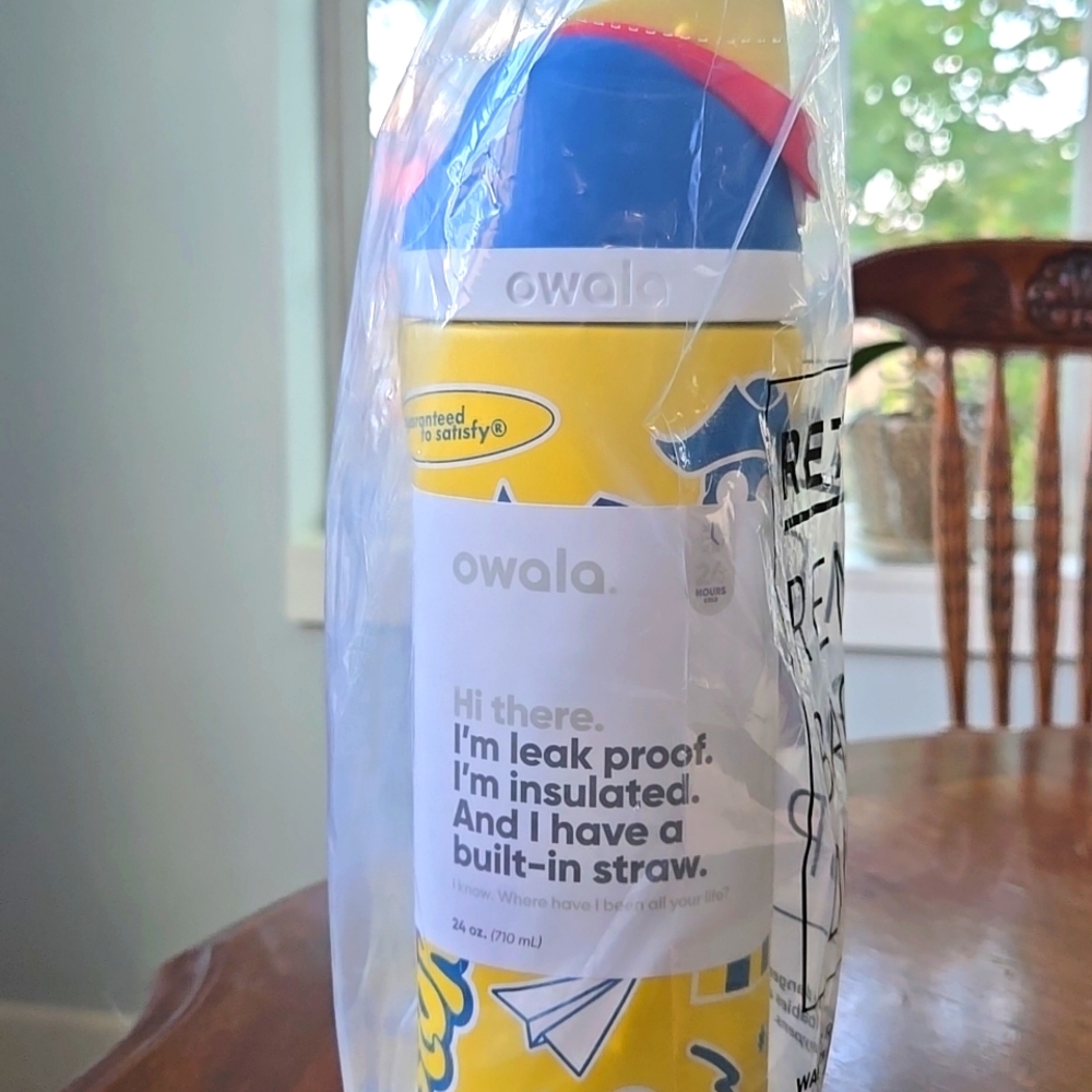 Owala, 24oz,  limited edition, yellow, 710mL